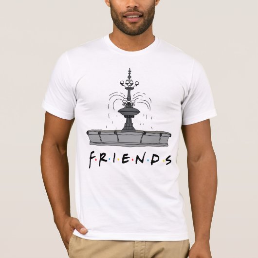 FRIENDS™ Fountain T-shirt (Voorkant)