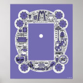 FRIENDS™ Frame Doodle Art Poster (Voorkant)