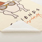 FRIENDS™ | Friendsgiving Sherpa Deken (3/4)