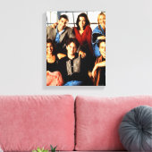 FRIENDS™ | Gegoten in het appartement van Monica Canvas Afdruk (Insitu (Woonkamer))
