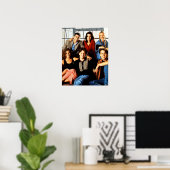 FRIENDS™ | Gegoten in het appartement van Monica Poster (Thuiskantoor)