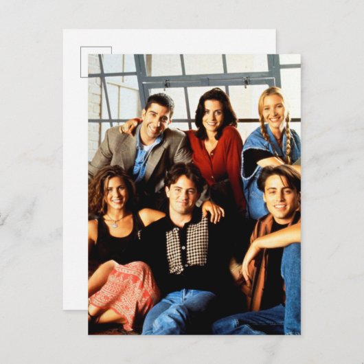 FRIENDS™ | Gegoten in het appartement van Monica Uitnodiging Briefkaart (Voorkant / Achterkant)