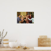 FRIENDS™ | Gegoten Thanksgiving Groep Hug Poster (Keuken)