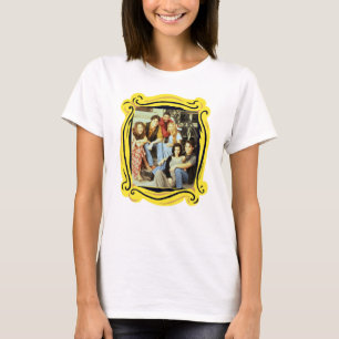 FRIENDS™   Gegoten vergadering op de stoep T-shirt