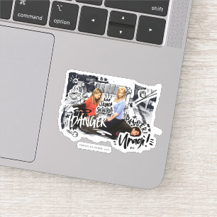 FRIENDS™   Gevaar! Unagi. Sticker