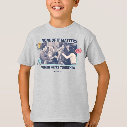FRIENDS™ | Groep Hug T-shirt (Voorkant)
