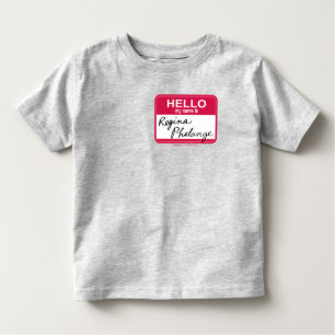 FRIENDS™   Hallo Mijn naam is Regina Phalange Kinder Shirts