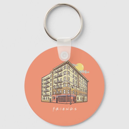 FRIENDS™ | Het Apartementengebouw van Monica Sleutelhanger (Voorkant)