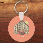 FRIENDS™ | Het Apartementengebouw van Monica Sleutelhanger (Voorkant)
