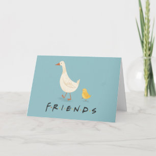 FRIENDS™ Het Kuiken en de Eend Kaart