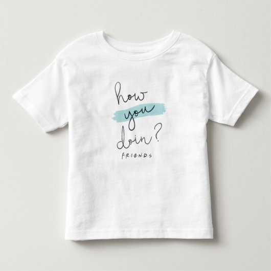 FRIENDS™ | Hoe doe je dat? Kinder Shirts (Voorkant)