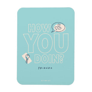 FRIENDS™   Hoe doe je dat? Magneet