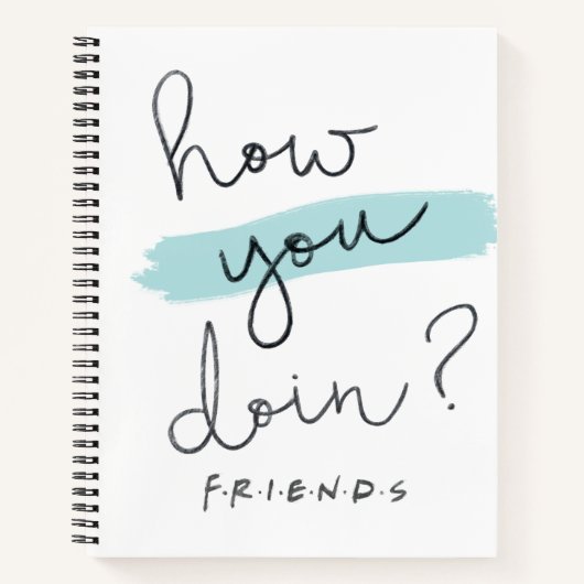 FRIENDS™ | Hoe doe je dat? Notitieboek (Voorkant)