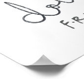 FRIENDS™ | Hoe doe je dat? Poster (Hoek)