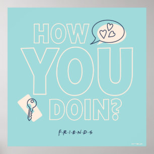 FRIENDS™ Hoe doe je dat? Poster