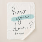 FRIENDS™ | Hoe doe je dat? Sherpa Deken (Voorkant)