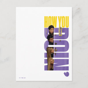 FRIENDS™   Hoe je het doet Briefkaart