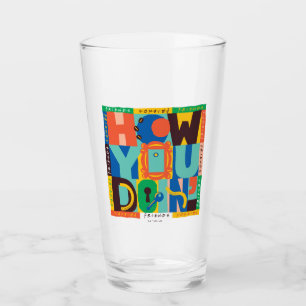 FRIENDS™   Hoe u het doet" - Levendig grafisch Glas