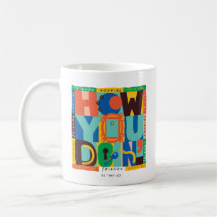 FRIENDS™ How You Doin' - Levendig Grafisch Ontwe Koffiemok