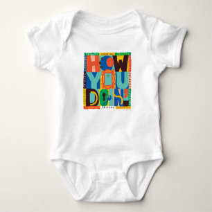 FRIENDS™ How You Doin' - Levendig Grafisch Ontwe Romper