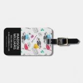 FRIENDS™ | Icon Pattern Bagagelabel (Voorkant horizontaal)