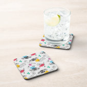 FRIENDS™ | Icon Pattern Bier Onderzetter (Rechterzijde)