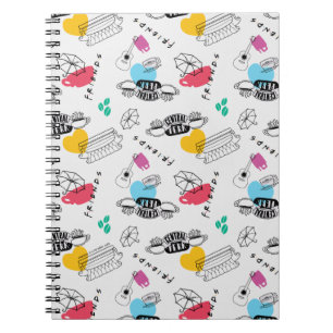 FRIENDS™   Icon Pattern Notitieboek
