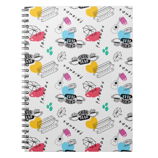 FRIENDS™ | Icon Pattern Notitieboek (Voorkant)