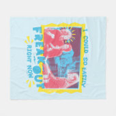 FRIENDS™ | Ik kan nu zo gemakkelijk weg Fleece Deken (Voorkant (Horizontaal))