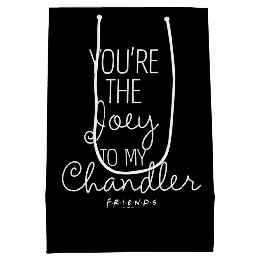FRIENDS™ | Jij bent de Joey van mijn Chandler Medium Cadeauzakje (Achterkant)