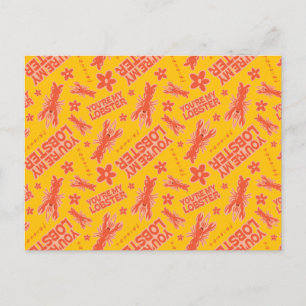 FRIENDS™ Jij Bent Mijn Kreeft Levendig Patroon Briefkaart