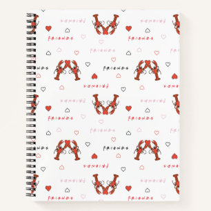 FRIENDS™ Jij bent mijn kreeft-patroon Notitieboek