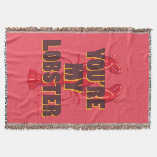 FRIENDS™ | Jij bent mijn Lobster Deken (Voorkant)