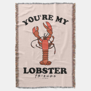FRIENDS™ Jij bent mijn Lobster - Klassieke Typog Deken