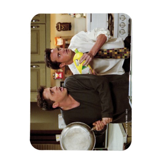 FRIENDS™ | Joey & Chandler Scared Magneet (Verticaal)
