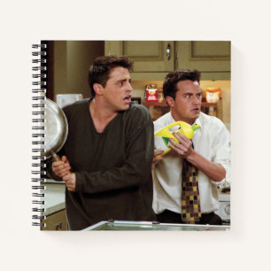 FRIENDS™ Joey & Chandler Scared Notitieboek