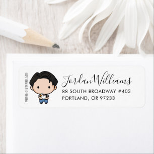 FRIENDS™   Joey Chibi Etiket