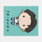 FRIENDS™ | Joey Chibi Fleece Deken (Voorkant (Horizontaal))