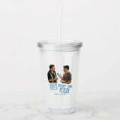 FRIENDS™ | Joey deelt geen voedsel. Acryl Drinkbeker (Voorkant)