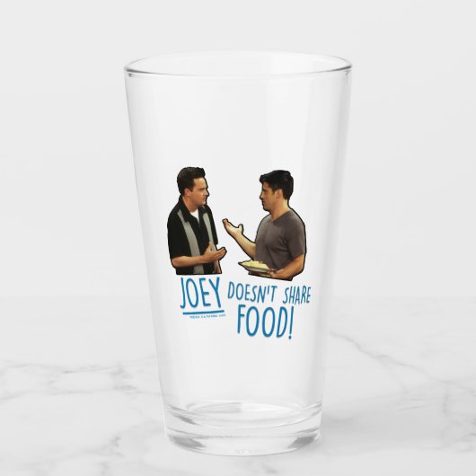 FRIENDS™ | Joey deelt geen voedsel. Glas (Voorkant)