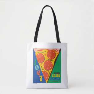 FRIENDS™   Joey deelt geen voedsel - Pizza Graphic Draagtas