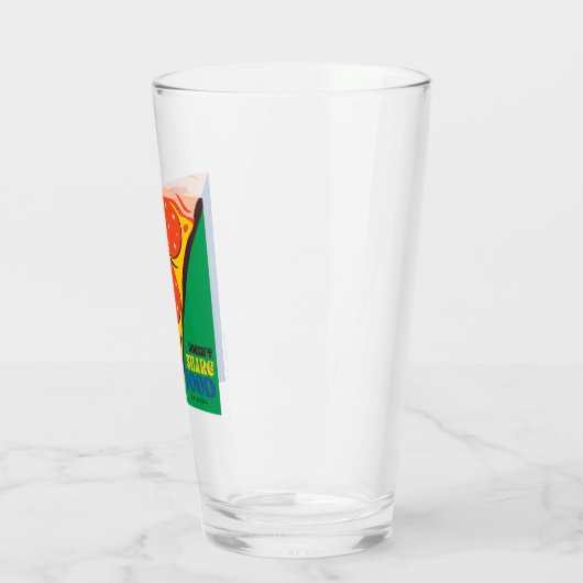 FRIENDS™ | Joey deelt geen voedsel - Pizza Graphic Glas (Links)