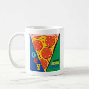 FRIENDS™   Joey deelt geen voedsel - Pizza Graphic Koffiemok