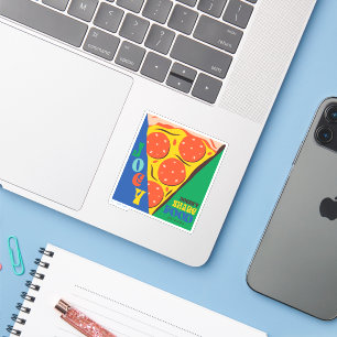 FRIENDS™ Joey deelt geen voedsel - Pizza Graphic Sticker