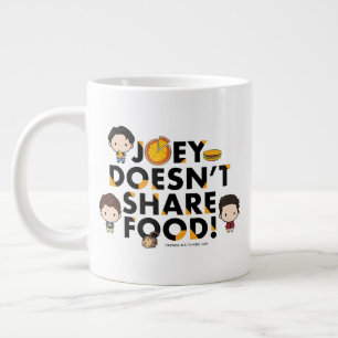 FRIENDS™ Joey deelt geen voedselchibi Extra Grote Beker