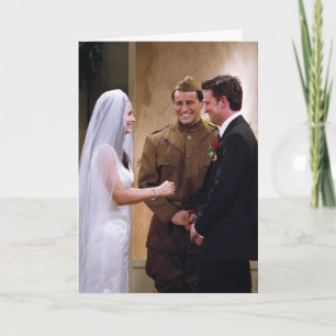 FRIENDS™ Joey Marries Monica & Chandler Kaart