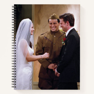 FRIENDS™   Joey Marries Monica & Chandler Notitieboek