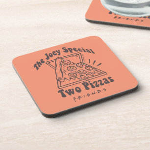 FRIENDS™ Joey Pizza Citaat Bier Onderzetter