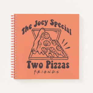 FRIENDS™ Joey Pizza Citaat Notitieboek