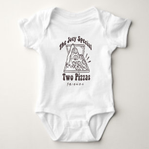 FRIENDS™ Joey Pizza Citaat Romper